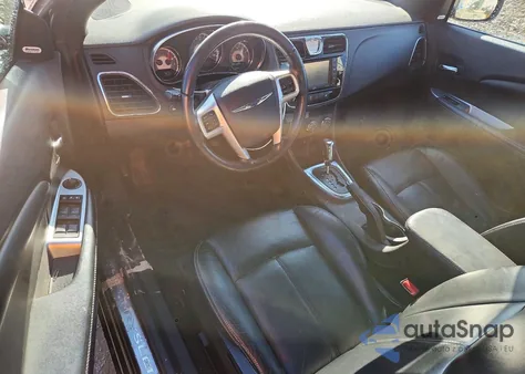 2012 Chrysler 200 Limited z USA, uszkodzony, nr VIN 1C3BCBFG6CN186591